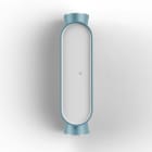 Roger Pradier - Roger Pradier - IBUK LED 3000°K 10-10 Façade PC blanc Bleu 111