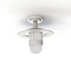 Roger Pradier - Plafonnier Kent N°1 E27 Diffuseur verre dépoli Blanc 101