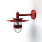 Roger Pradier - Applique Kent N°2 E27 Diffuseur clair Rouge 110