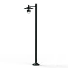 Roger Pradier - Lampadaire Kent N°4 E27 Diffuseur clair Gris 059
