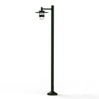 Roger Pradier - Lampadaire Kent N°4 E27 Diffuseur clair Vert 067