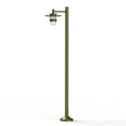 Roger Pradier - Lampadaire Kent N°4 E27 Diffuseur clair Vert fougère 109
