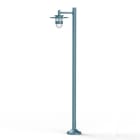 Roger Pradier - Lampadaire Kent N°4 E27 Diffuseur clair Bleu 111