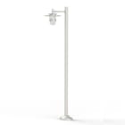 Roger Pradier - Lampadaire Kent N°4 E27 Diffuseur verre dépoli Blanc 101