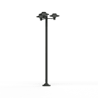 Roger Pradier - Lampadaire Kerlouan N°8 Gris anthracite 006
