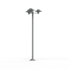 Roger Pradier - Lampadaire Kerlouan N°8 Gris métal 023