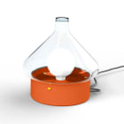 Roger Pradier - Roger Pradier - Luminaire mobile La Hutte N°1 prise type G Orangé pur 014