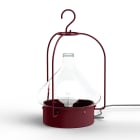 Roger Pradier - Luminaire mobile La Hutte n°2 Rouge vin 066