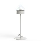 Roger Pradier - Roger Pradier - Luminaire mobile La Hutte N°3 prise type G Blanc pur 101