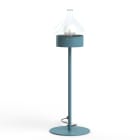 Roger Pradier - Luminaire mobile La Hutte N°3 prise type G Bleu 111