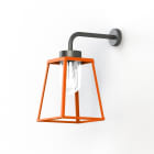 Roger Pradier - Applique Lampiok 2 N°3 diffuseur clair Orangé pur 014 - Gris noir 107