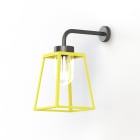 Roger Pradier - Applique Lampiok 2 N°3 diffuseur clair Jaune soufre 068 - Gris noir 107