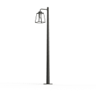 Roger Pradier - Lampadaire Lampiok 2 N°4 diffuseur opale Gris noir 107