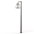 Roger Pradier - Lampadaire Lampiok 4 N°3 LED 35w 2700°k PMMA opale Rouille 046