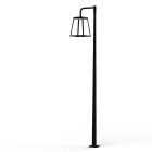 Roger Pradier - Lampadaire Lampiok 4 N°3 LED 35w 3000°k opale Gris noir 107