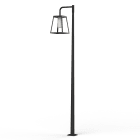 Roger Pradier - Lampadaire Lampiok 4 N°4 LED 35w 3000°k tube PMMA Noir foncé 000