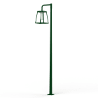 Roger Pradier - Lampadaire Lampiok 4 N°4 LED 35w 3000°k tube PMMA Vert sapin 067