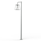 Roger Pradier - Lampadaire Lampiok 4 N°4 LED 35w 2700°k Tube PMMA Gris 105