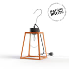 Roger Pradier - Luminaire mobile Lampiok 1 N°1 Cuivre brut 082 Diffuseur clair