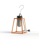 Roger Pradier - Luminaire mobile Lampiok 1 N°1 prise type G clair Cuivre patiné vernis 080