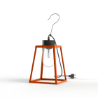 Roger Pradier - Roger Pradier - Luminaire mobile Lampiok 1 N°1 prise type G clair Orangé pur 014