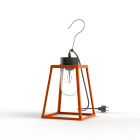 Roger Pradier - Roger Pradier - Luminaire mobile Lampiok 1 N°1 prise type J clair Orangé pur 014