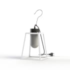 Roger Pradier - Roger Pradier - Luminaire mobile Lampiok 1 N°1 prise type J opale Blanc 001