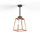 Roger Pradier - Suspension Lampiok 1 N°2 clair Cuivre patiné vernis 080