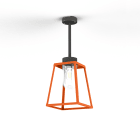 Roger Pradier - Suspension Lampiok 1 N°2 clair Orangé pur 014