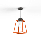 Roger Pradier - Suspension Lampiok 1 N°3 clair Orangé pur 014