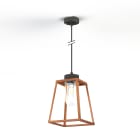 Roger Pradier - Suspension Lampiok 1 N°4 clair Cuivre patiné vernis 080