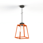 Roger Pradier - Roger Pradier - Suspension Lampiok 1 N°4 clair Orangé pur 014