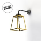 Roger Pradier - Applique Lampiok 1 N°5 Laiton brut 072 Diffuseur clair