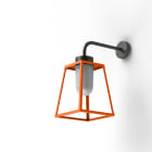 Roger Pradier - Applique Lampiok 1 N°5 opale Orangé pur 014