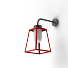 Roger Pradier - Applique Lampiok 1 N°5 clair Rouge tomate 110