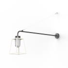 Roger Pradier - Roger Pradier - Applique Lampiok 1 N°6 opale Blanc 001