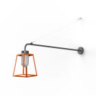 Roger Pradier - Applique Lampiok 1 N°6 opale Orangé pur 014