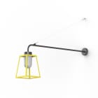 Roger Pradier - Roger Pradier - Applique Lampiok 1 N°6 opale Jaune soufre 068