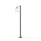 Roger Pradier - Lampadaire Lampiok 1 N°7 clair Blanc pur 101