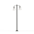 Roger Pradier - Lampadaire Lampiok 1 N°8 opale Blanc pur 101