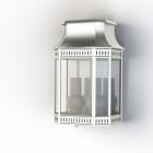 Roger Pradier - Applique Louis Philippe 2 N°1 Zinc brut 092