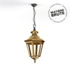 Roger Pradier - Roger Pradier - Suspension Louis XIII N°1 LED 2700°K Laiton brut 072