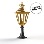 Roger Pradier - Roger Pradier - Borne Louis XIII N°5 Laiton brut 072