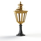 Roger Pradier - Borne Louis XIII N°5 LED 2700°K Laiton vernis teinté 070