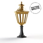 Roger Pradier - Roger Pradier - Borne Louis XIII N°5 LED 2700°K Laiton brut 072