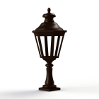 Roger Pradier - Borne Louis XIII N°5 LED 2700°K Rouille 046