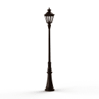 Roger Pradier - Lampadaire Louis XIII N°6 Rouille 046