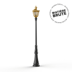 Roger Pradier - Lampadaire Louis XIII N°6 Laiton brut 072
