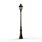 Roger Pradier - Lampadaire Louis XIII N°6 LED 2700°K Patiné doré 009