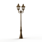 Roger Pradier - Lampadaire Louis XIII N°7 Patiné doré 009